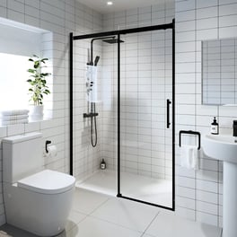 diamond-frameless-sliding-shower-door-1200mm-8mm-black