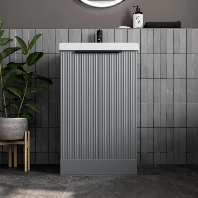artis-fluted-grey-freestanding-bathroom-vanity-unit-with-basin-500mm-black-handles