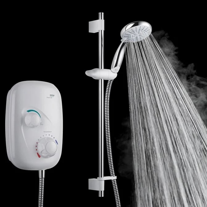 Mira Event XS Power Shower White/Chrome 1.1532.400