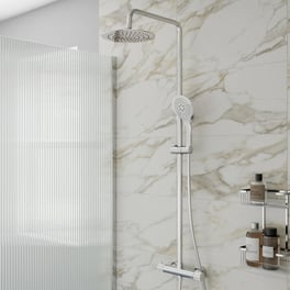 merano-fluted-thermostatic-dual-head-bar-mixer-shower-chrome