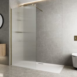 diamond-fluted-wet-room-shower-screen-1400mm-8mm-brass