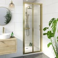 Brushed Brass Shower Doors