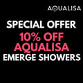 10% off Aqualisa eMerge Electric Showers