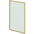 Brushed Brass Bath Shower Screens 