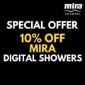 10% off Mira Digital Showers
