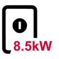 8.5kW Electric Showers