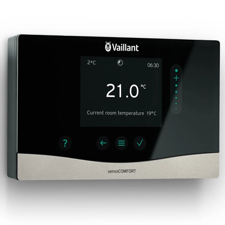 Radiatore Elettrico A Parete Vaillant VER 200/5 - 2000W, Bianco, IP24 - 3