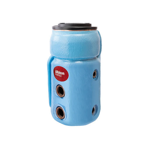 Kingspan Albion Direct Vented 900mm x 400mm 65L Foam Lagged Combi Cylinder  - KD900400G3C