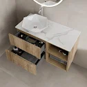 vitusso-fluted-wood-white-wall-hung-bathroom-vanity-unit-with-geometric-basin-1000mm vitusso-fluted-wood-white-wall-hung-bathroom-vanity-unit-with-geometric-basin-1000mm