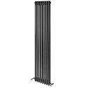 park-lane-traditional-vertical-colosseum-double-bar-column-radiator-black-1600-x-380mm park-lane-traditional-vertical-colosseum-double-bar-column-radiator-black-1600-x-380mm