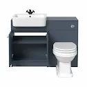 park-lane-winchester-blue-toilet-vanity-unit-with-basin-1120mm-black-handles park-lane-winchester-blue-toilet-vanity-unit-with-basin-1120mm-black-handles