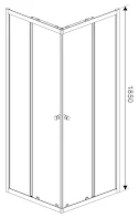 hydrolux-corner-entry-shower-enclosure-760-x-760mm-with-non-slip-tray-and-waste-4mm hydrolux-corner-entry-shower-enclosure-760-x-760mm-with-non-slip-tray-and-waste-4mm