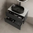 vitusso-fluted-black-white-wall-hung-bathroom-vanity-unit-with-oval-fluted-basin-black-800mm vitusso-fluted-black-white-wall-hung-bathroom-vanity-unit-with-oval-fluted-basin-black-800mm