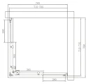 hydrolux-corner-entry-shower-enclosure-760-x-760mm-with-non-slip-tray-and-waste-4mm hydrolux-corner-entry-shower-enclosure-760-x-760mm-with-non-slip-tray-and-waste-4mm