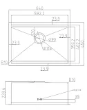 sauber-prima-1-undermount-black-single-bowl-stainless-steel-kitchen-sink-rectangular sauber-prima-1-undermount-black-single-bowl-stainless-steel-kitchen-sink-rectangular