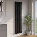 park-lane-traditional-vertical-colosseum-double-bar-column-radiator-black-1800-x-470mm park-lane-traditional-vertical-colosseum-double-bar-column-radiator-black-1800-x-470mm