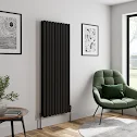 duratherm-vertical-oval-tube-double-panel-designer-radiator-1600-x-600mm-black