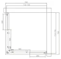 hydrolux-corner-entry-shower-enclosure-760-x-760mm-with-tray-4mm hydrolux-corner-entry-shower-enclosure-760-x-760mm-with-tray-4mm