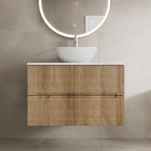 vitusso-fluted-wood-white-wall-hung-bathroom-vanity-unit-with-oval-basin-white-800mm vitusso-fluted-wood-white-wall-hung-bathroom-vanity-unit-with-oval-basin-white-800mm