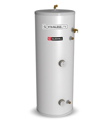 Gledhill Stainless Lite Plus Open Vented Direct Cylinder 180 Litre