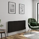 duratherm-horizontal-double-flat-panel-designer-radiator-600-x-1444mm-black