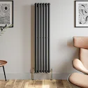 duratherm-vertical-oval-tube-single-panel-designer-radiator-1600-x-360mm-anthracite