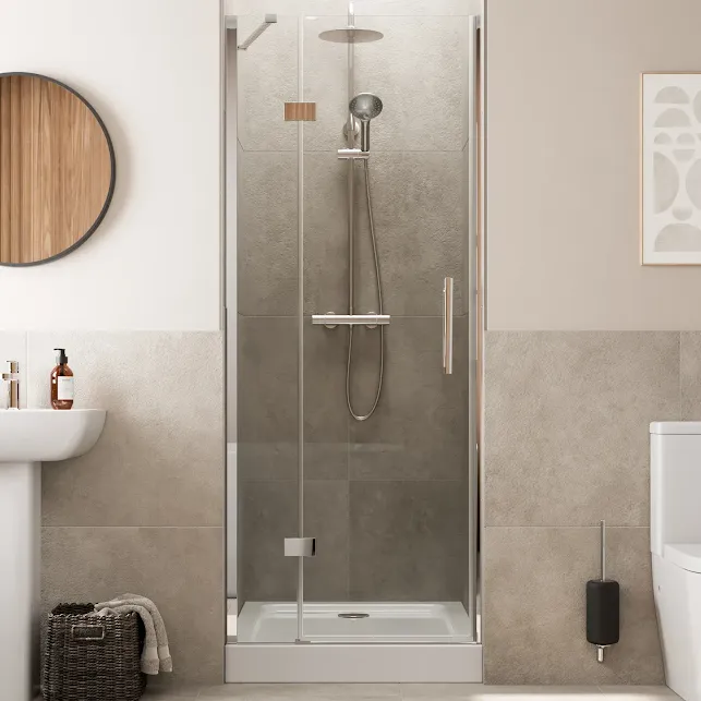diamond-frameless-hinged-shower-door-800mm-with-800-x-800mm-raised-tray-and-waste-8mm diamond-frameless-hinged-shower-door-800mm-with-800-x-800mm-raised-tray-and-waste-8mm