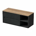 vitusso-fluted-black-oak-wall-hung-bathroom-vanity-unit-with-oval-basin-white-1200mm vitusso-fluted-black-oak-wall-hung-bathroom-vanity-unit-with-oval-basin-white-1200mm