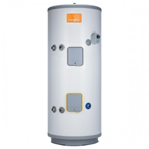 Heatrae Sadia Megaflo Eco 250Si Indirect Unvented Hot Water Twin Coil Solar  Cylinder - 95050515