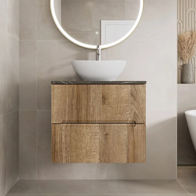 vitusso-fluted-wood-grey-wall-hung-bathroom-vanity-unit-with-oval-basin-white-600mm vitusso-fluted-wood-grey-wall-hung-bathroom-vanity-unit-with-oval-basin-white-600mm
