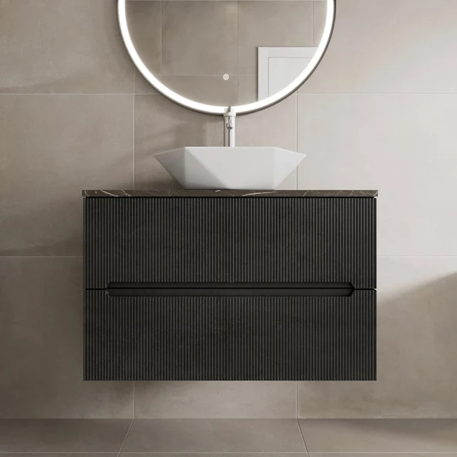 vitusso-fluted-black-grey-wall-hung-bathroom-vanity-unit-with-geometric-basin-800mm