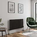 duratherm-horizontal-oval-tube-single-panel-designer-radiator-600-x-1200mm-black