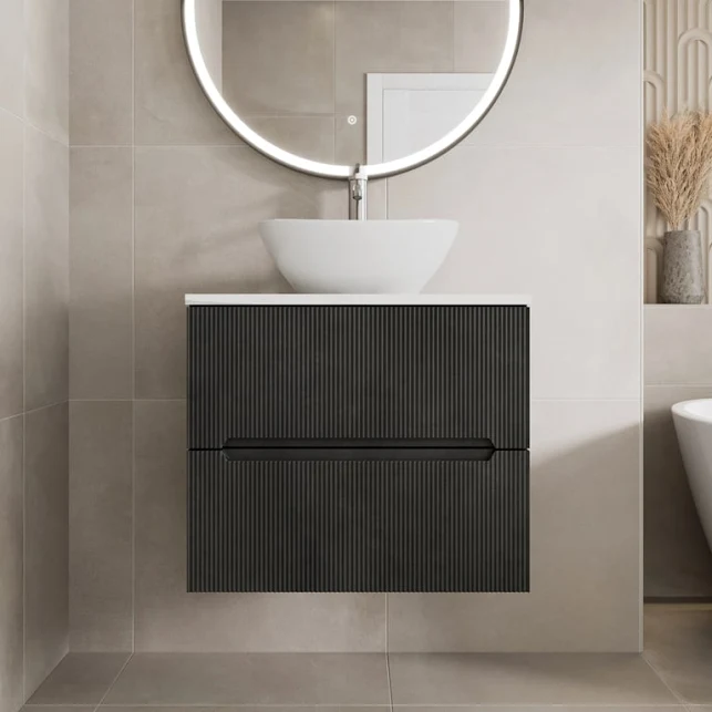 vitusso-fluted-black-white-wall-hung-bathroom-vanity-unit-with-oval-basin-white-600mm
