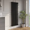 park-lane-traditional-vertical-colosseum-double-bar-column-radiator-black-1600-x-560mm park-lane-traditional-vertical-colosseum-double-bar-column-radiator-black-1600-x-560mm