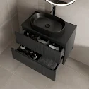 vitusso-fluted-black-wall-hung-bathroom-vanity-unit-with-oval-fluted-basin-black-800mm vitusso-fluted-black-wall-hung-bathroom-vanity-unit-with-oval-fluted-basin-black-800mm