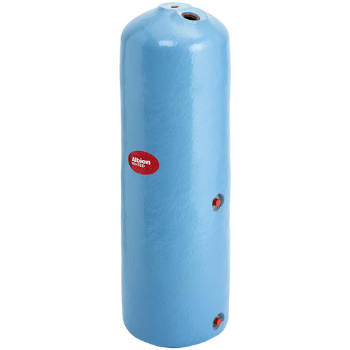 Kingspan Albion High Recovery Indirect Vented 1050mm x 450mm 140L Foam  Lagged Cylinder - KN1050450G3HR