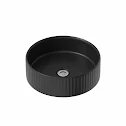 vitusso-fluted-black-oak-wall-hung-bathroom-vanity-unit-with-round-fluted-basin-black-1000mm vitusso-fluted-black-oak-wall-hung-bathroom-vanity-unit-with-round-fluted-basin-black-1000mm
