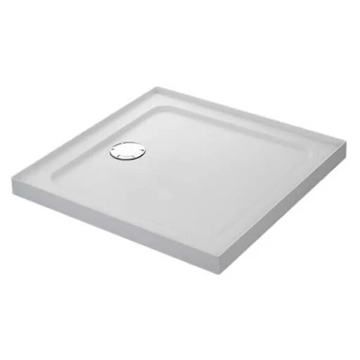 Mira Flight Low Profile With 4 Upstands 760mm x 760mm Square Shower Tray 1.1697.342.WH