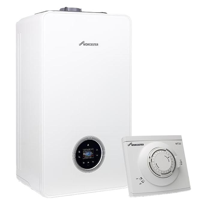 Worcester Greenstar 4000 30kW Combi Gas Boiler MT20 Mechanical Timer