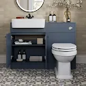 park-lane-winchester-blue-toilet-vanity-unit-with-basin-1120mm-black-handles park-lane-winchester-blue-toilet-vanity-unit-with-basin-1120mm-black-handles