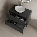 vitusso-fluted-black-wall-hung-bathroom-vanity-unit-with-oval-basin-white-800mm vitusso-fluted-black-wall-hung-bathroom-vanity-unit-with-oval-basin-white-800mm