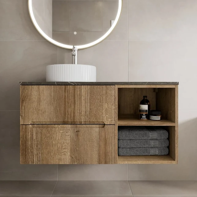 vitusso-fluted-wood-grey-wall-hung-bathroom-vanity-unit-with-round-fluted-basin-white-1000mm vitusso-fluted-wood-grey-wall-hung-bathroom-vanity-unit-with-round-fluted-basin-white-1000mm
