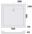 luxura-bifold-shower-enclosure-760mm-with-tray-6mm luxura-bifold-shower-enclosure-760mm-with-tray-6mm