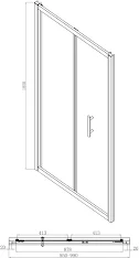 luxura-bifold-shower-enclosure-1000-x-760mm-6mm luxura-bifold-shower-enclosure-1000-x-760mm-6mm