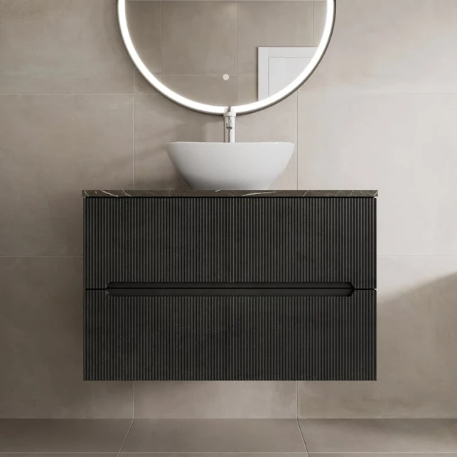 vitusso-fluted-black-grey-wall-hung-bathroom-vanity-unit-with-oval-basin-white-800mm