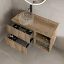 vitusso-fluted-wood-hung-bathroom-vanity-unit-with-round-glass-basin-1000mm vitusso-fluted-wood-hung-bathroom-vanity-unit-with-round-glass-basin-1000mm