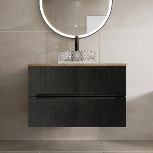 vitusso-fluted-black-oak-wall-hung-bathroom-vanity-unit-with-round-glass-basin-800mm