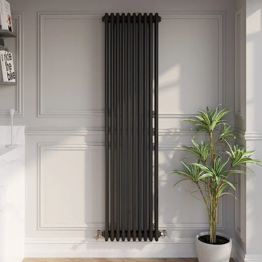 park-lane-traditional-vertical-colosseum-triple-bar-column-radiator-black-1800-x-470mm park-lane-traditional-vertical-colosseum-triple-bar-column-radiator-black-1800-x-470mm