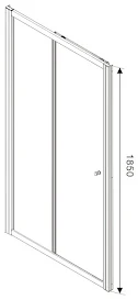 hydrolux-sliding-shower-enclosure-1000-x-800mm-with-raised-non-slip-tray-and-waste-4mm hydrolux-sliding-shower-enclosure-1000-x-800mm-with-raised-non-slip-tray-and-waste-4mm