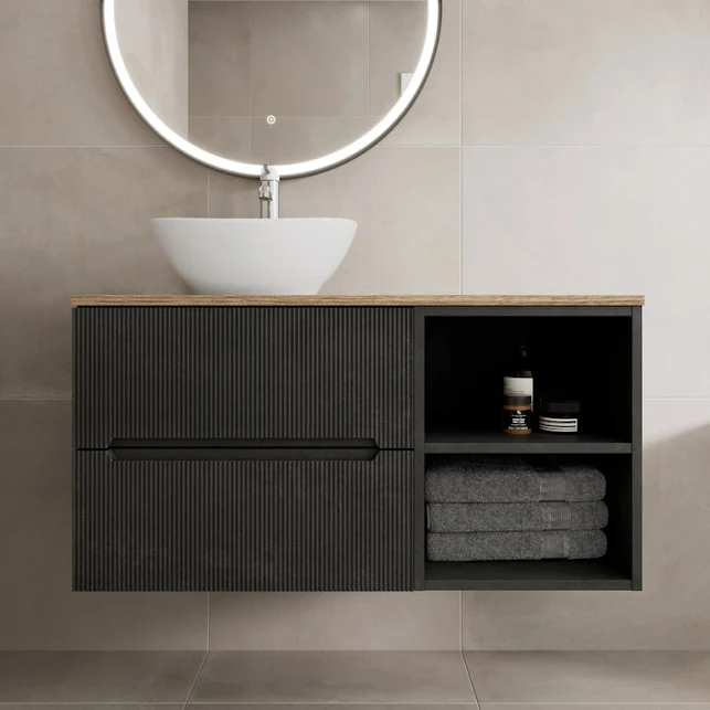 vitusso-fluted-black-oak-wall-hung-bathroom-vanity-unit-with-oval-basin-white-1000mm